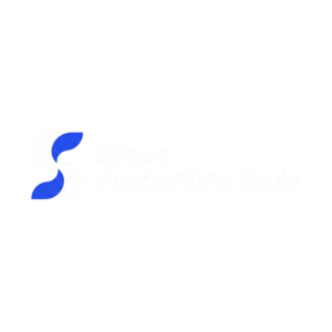 white transparent logo of smart accounting tools