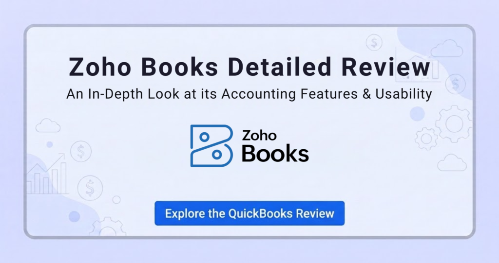Zoho Review zoho books detailed review